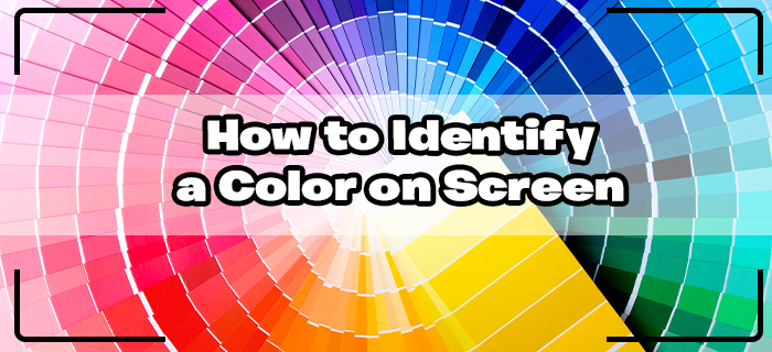 Cómo identificar un color en la pantalla de una computadora