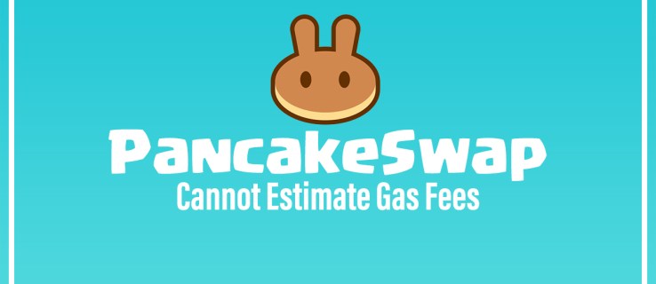 Cómo solucionar el error No se pueden estimar las tarifas de gas en PancakeSwap