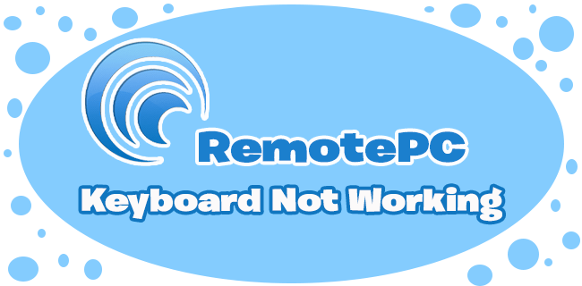 ¿El teclado de RemotePC no funciona?  Las soluciones sugeridas