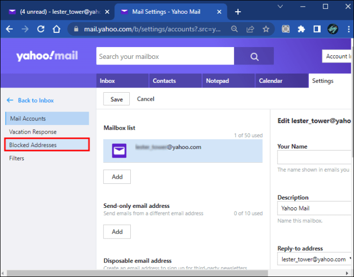 1671668108 816 Como bloquear una direccion de correo electronico en Yahoo