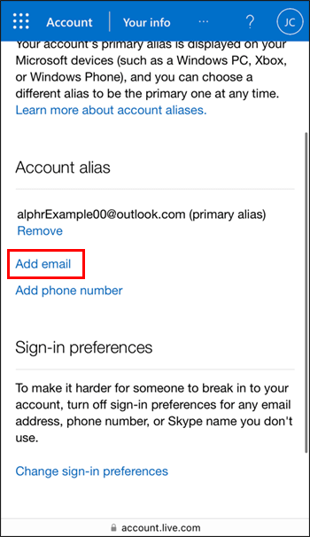 1671705017 853 Como cambiar su direccion de correo electronico de Outlook