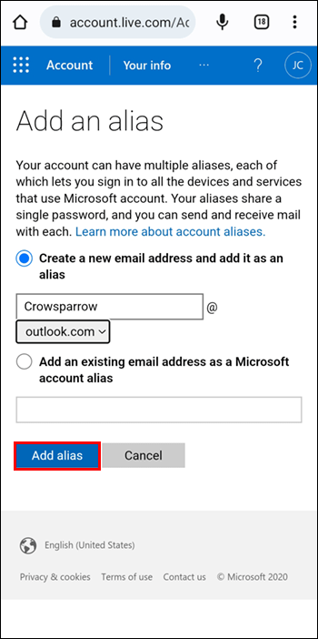 1671705021 571 Como cambiar su direccion de correo electronico de Outlook