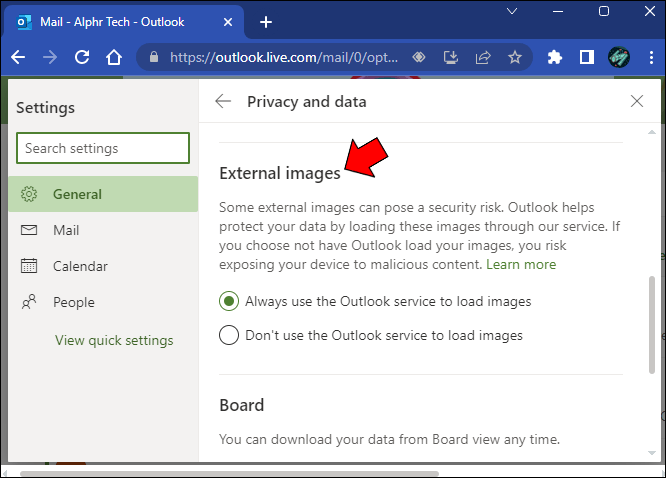 1671833710 207 Como bloquear imagenes de seguimiento en Outlook