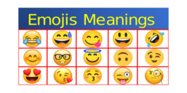 una lista de significados comunes de emojis 2