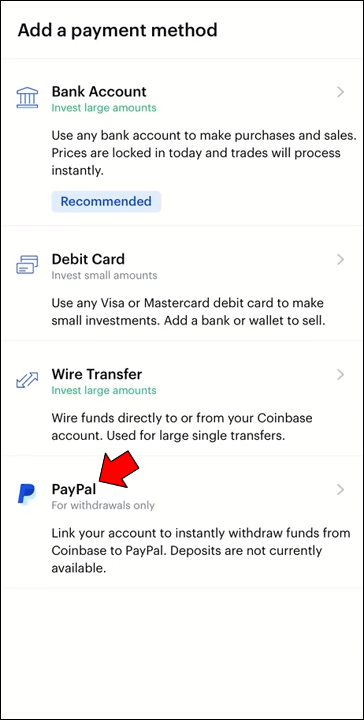 1672021809 367 Como retirar a PayPal desde una cuenta de Coinbase