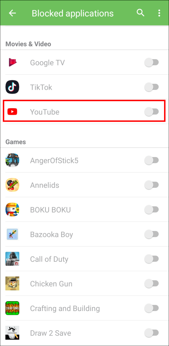 1672050609 897 Como bloquear YouTube en un dispositivo Android
