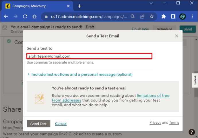 1672060509 788 Como enviar un correo electronico de prueba con MailChimp