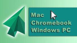 como cambiar el cursor en una mac chromebook o pc