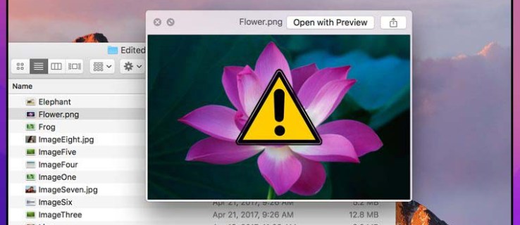 Cómo arreglar las imágenes de vista previa de Mac que no se muestran