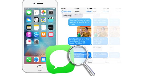 Cómo buscar a través de mensajes de texto en el iPhone