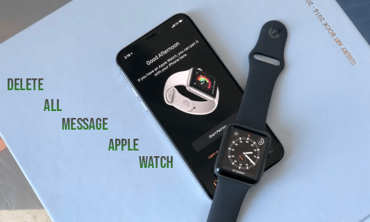 Cómo eliminar todos los mensajes en un Apple Watch
