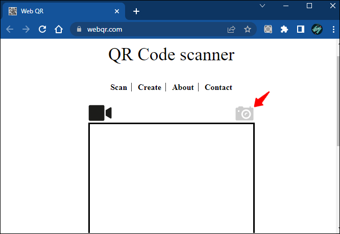 Como escanear un codigo QR desde una PC