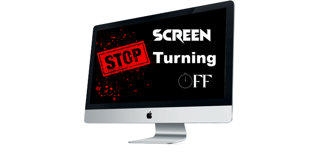 Cómo evitar que la pantalla se apague en una Mac