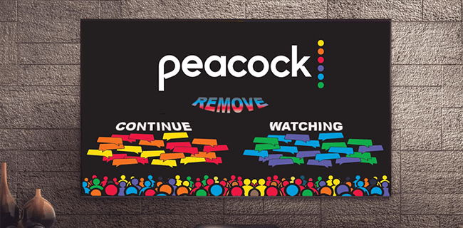 Cómo quitar de Continuar viendo en Peacock TV