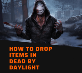 como soltar objetos en dead by daylight 2