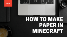como hacer papel en minecraft 2