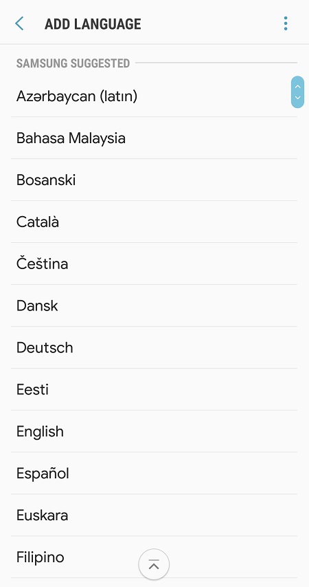 Galaxy Note Cómo cambiar el idioma