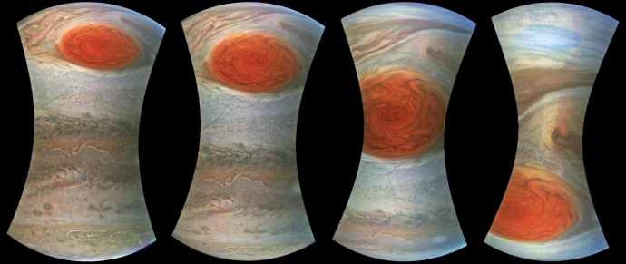 Júpiter Gran Mancha Roja extendida