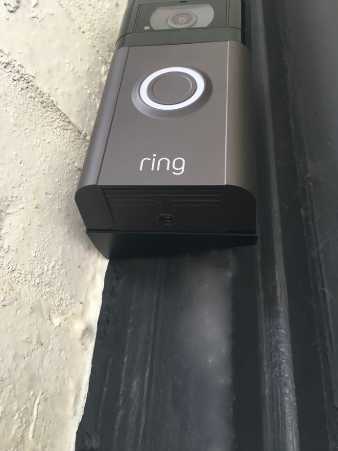 Como quitar la placa frontal de Ring Doorbell
