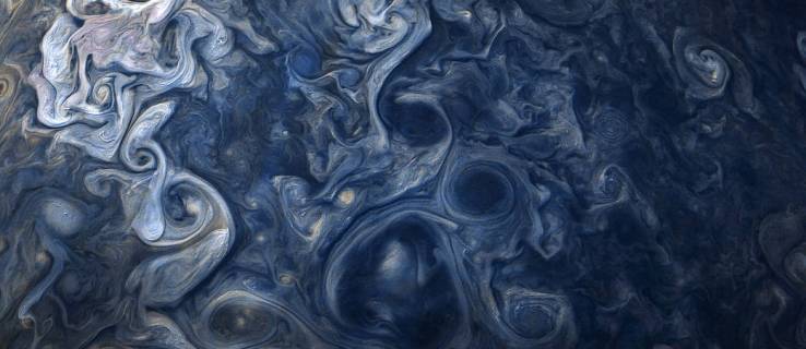 Las nubes jovianas arremolinadas de Júpiter parecen una pintura posimpresionista en esta impresionante imagen de la NASA