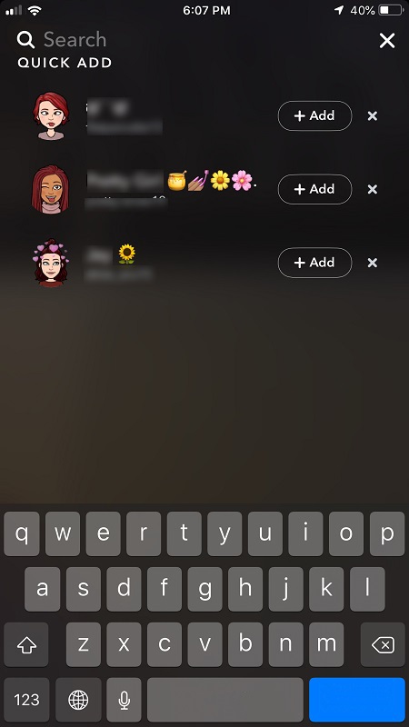 ¿Qué significa Snapchat que te agregó desde la búsqueda?