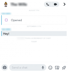 ¿Que significa enviado recibido y entregado en Snapchat