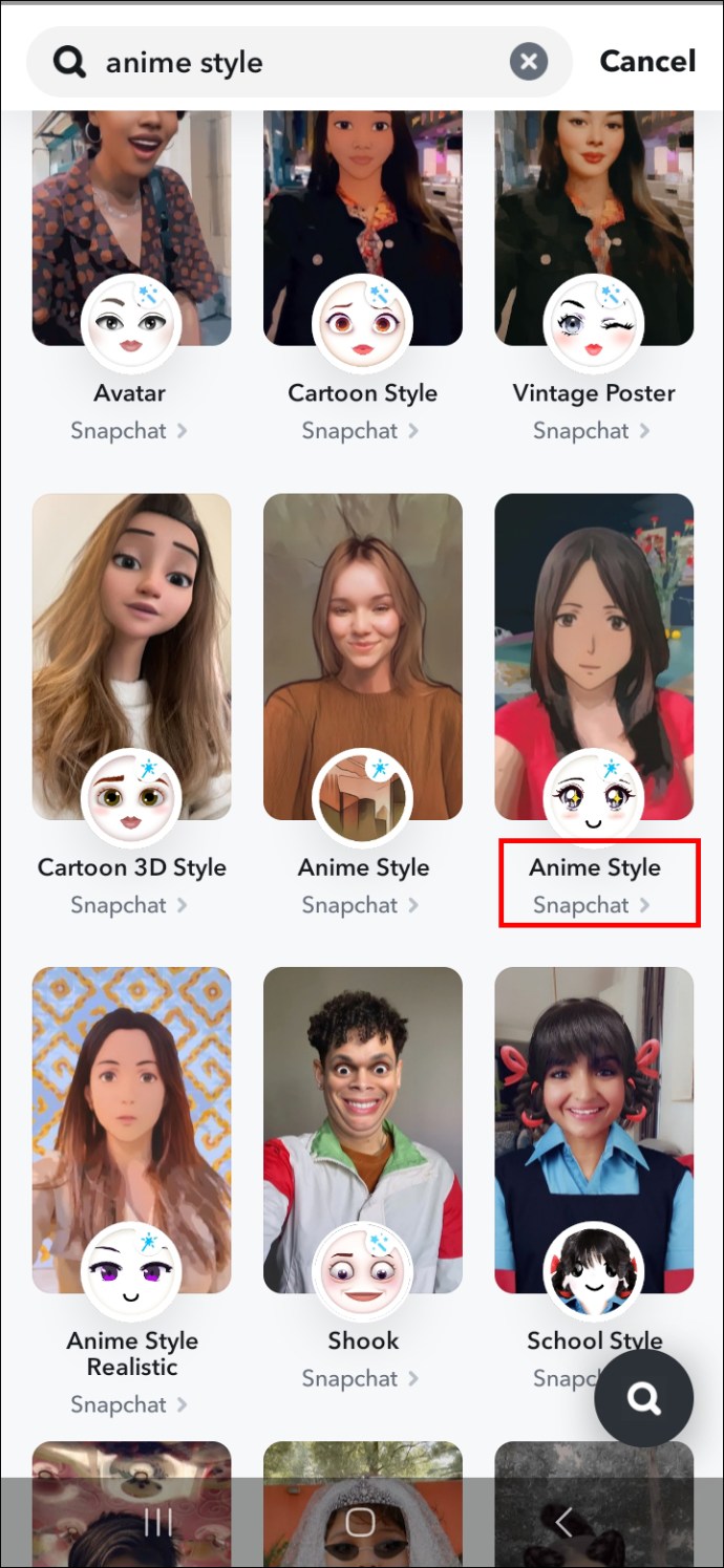 1684632622 911 Como obtener el filtro de anime en Snapchat