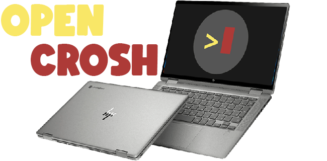 Cómo abrir CROSH en un Chromebook