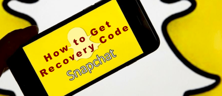 Cómo obtener un código de recuperación en Snapchat