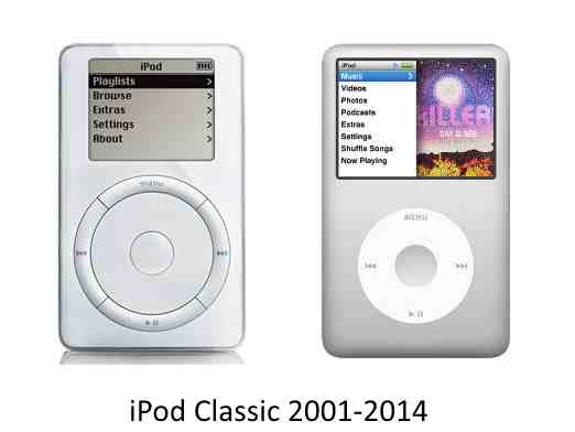 Apple acaba con el iPod Classic