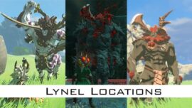 lagrimas del reino ubicaciones de lynel 2