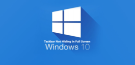 como arreglar la barra de tareas de windows 10 que