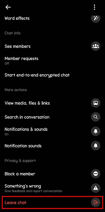 1689207320 745 Como eliminar un chat grupal en Messenger