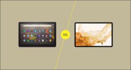 comparaciones de la tableta samsung y la tableta amazon fire 2