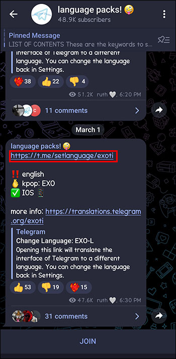 1689977716 812 Como cambiar la escritura en Telegram
