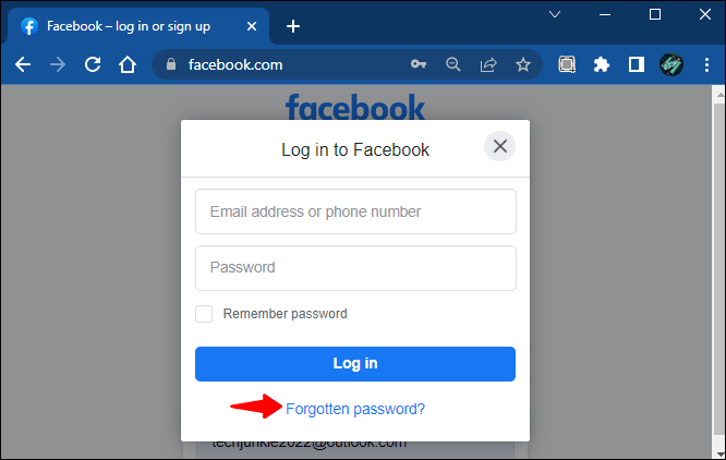Como eliminar una cuenta de Facebook sin la contrasena