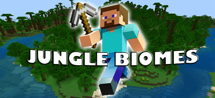 Cómo encontrar biomas de la jungla en Minecraft