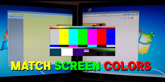 Cómo hacer coincidir los colores de la pantalla en una configuración de múltiples monitores