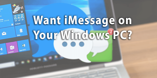 Cómo obtener mensajes de iPhone en su PC con Windows