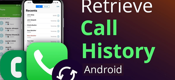 Cómo recuperar el historial de llamadas eliminado en un dispositivo Android