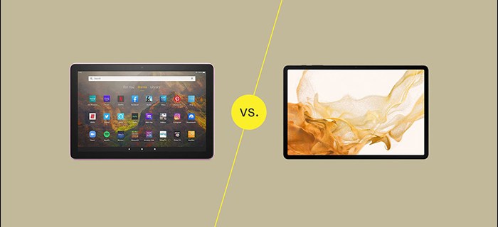 Comparaciones de la tableta Samsung y la tableta Amazon Fire