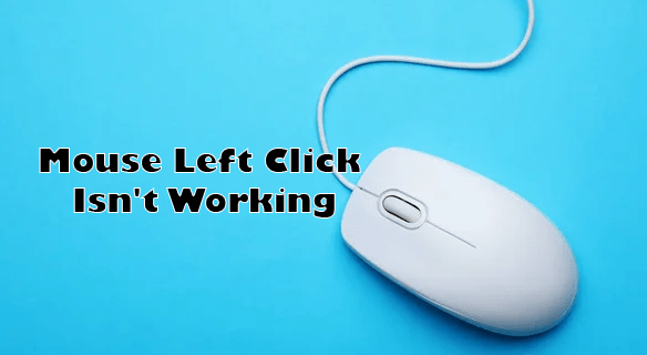 El clic izquierdo del mouse no funciona: cómo solucionar y solucionar problemas