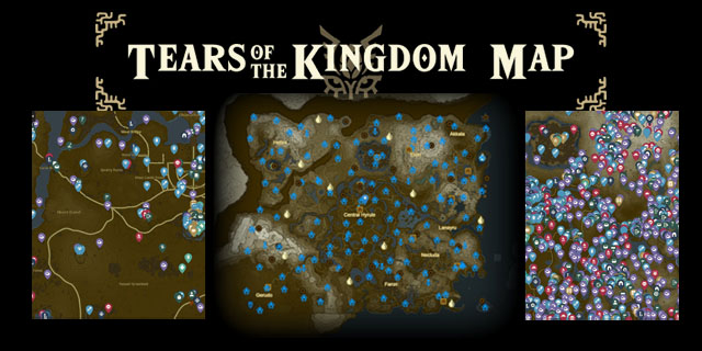 Lágrimas del Reino Mapas Interactivos